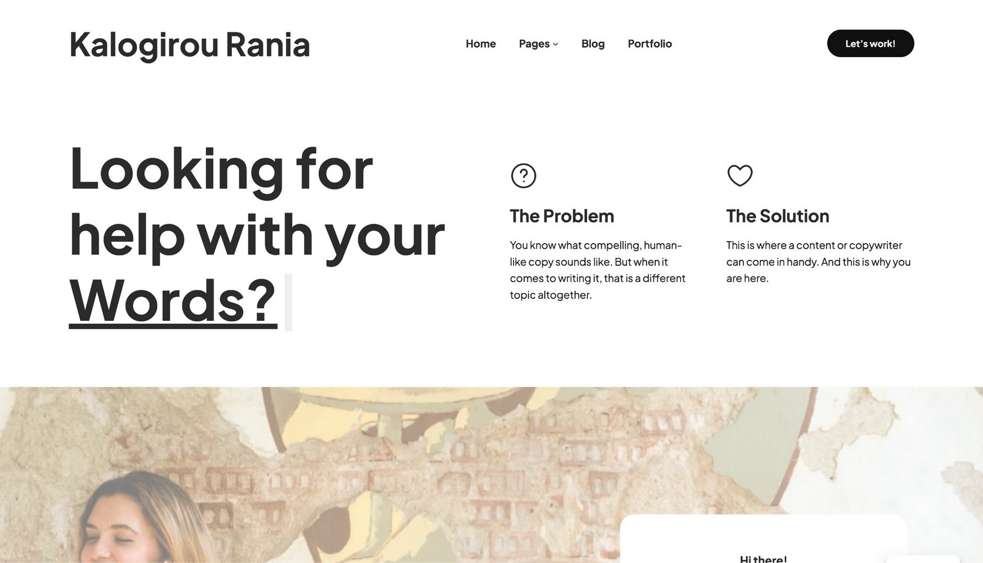 Kalogirou Rania: Writer