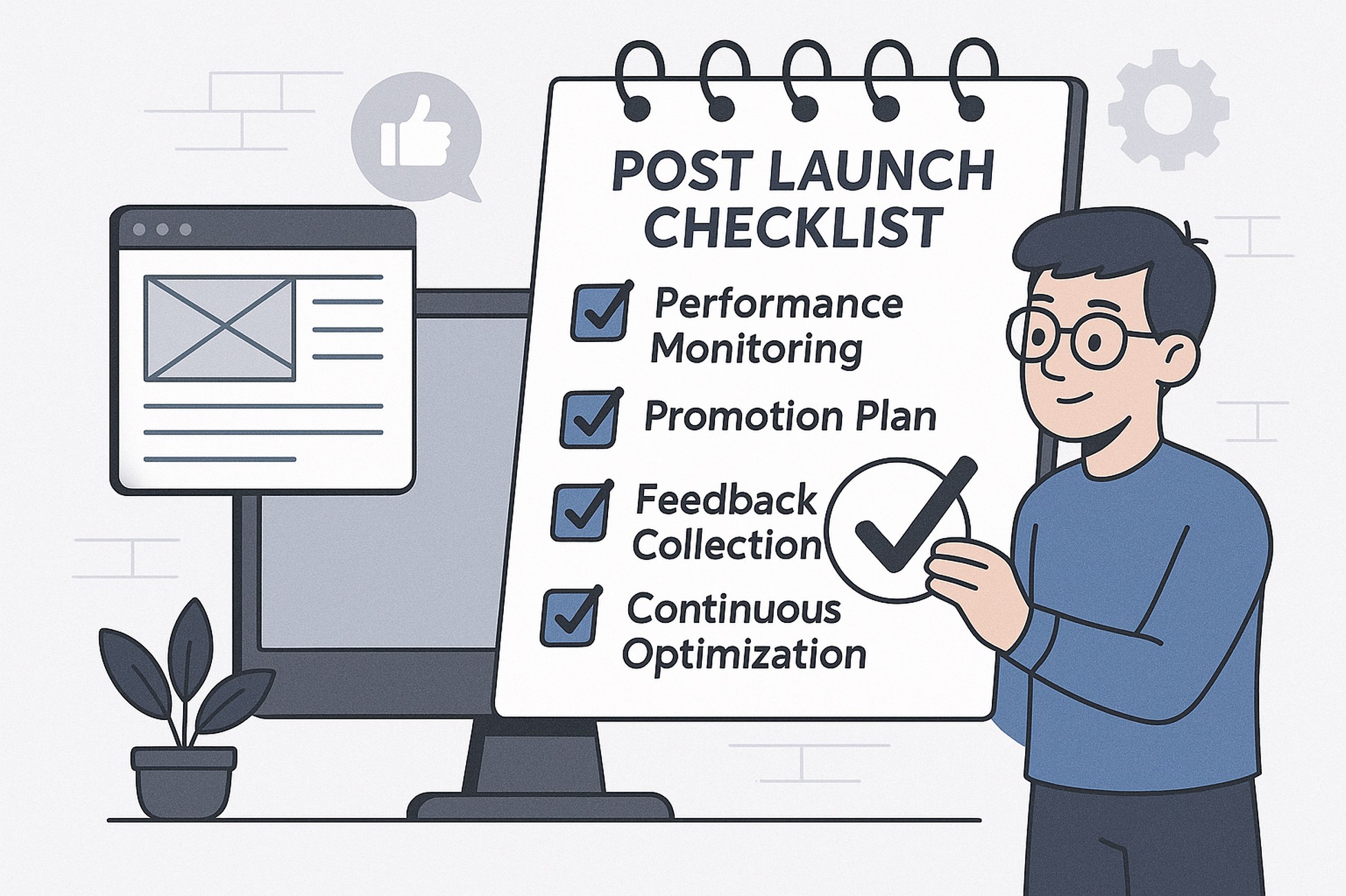 post launch checklist