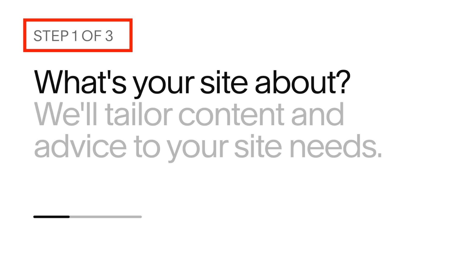 3 step process to create website with squarespace