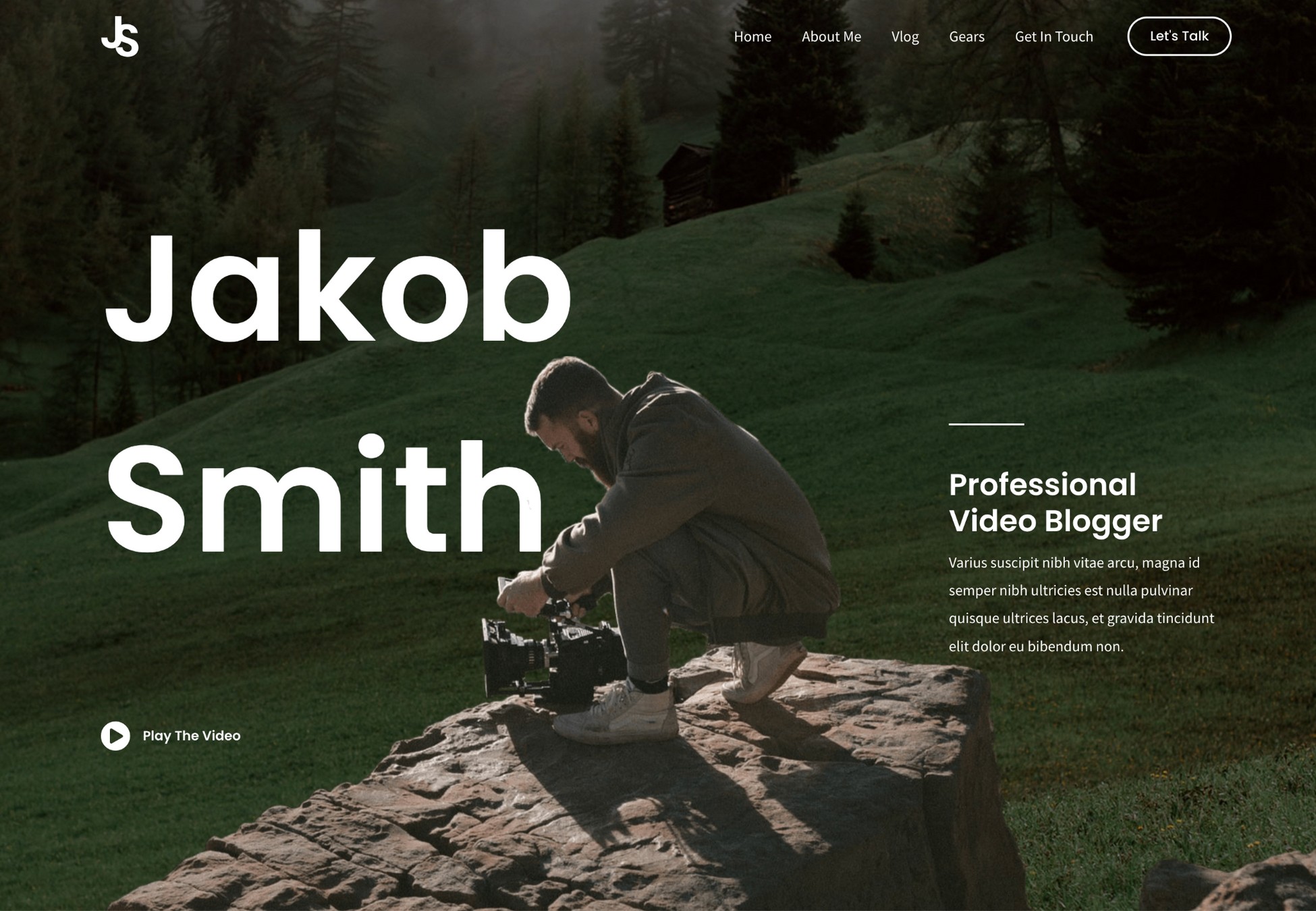 starter template for video content creator